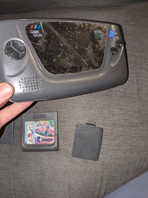 Sega Game Gear GG Console w/ F.P. V4.2 LCD Kit. Original Shell & New Capacitors 