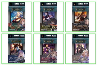 Shadowverse Evolve (SVE) TCG - Starter Decks SD01 - SD06 English version NEU!