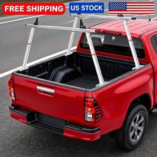 Truck Ladder Rack 35.4-71 Inch Adjustable Heavy Duty Pickup Bed Cargo 800lb
