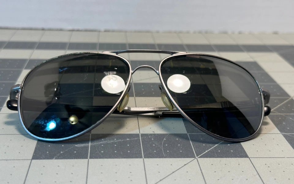 Oakley Elmont M OO4119-0658 Aviator Sunglasses, Silver 58-15-141 - *FRAME ONLY* - Image 3 of 4