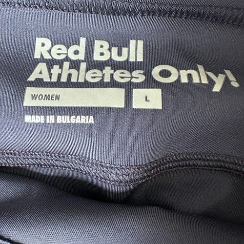 Red Bull Athletes Only Leggings Yoga Pants Women’s Large Blue Activewear Rare - Picture 7 of 12