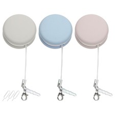 3Pcs Screen Cleaners Blue Khaki Pink Phone Screen Cleaning Wipes