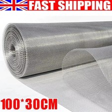 STAINLESS STEEL MESH SHEETS WOVEN FINE METAL WIRE ROLL FILTER SCREEN INSECT NET
