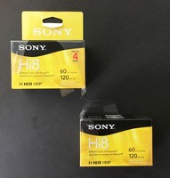 Sony Hi8 Camcorder 8mm Cassettes 120 Minute (4-pack) - Open Package Sony Hi8 Camcorder 8mm Cassettes 120 Minute (4-pack) - Open Package