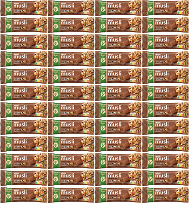 48 NESTLE MUSLI Chocolate Wholegrain Healthy Breakfast Cereal Bars 35g 1.23oz