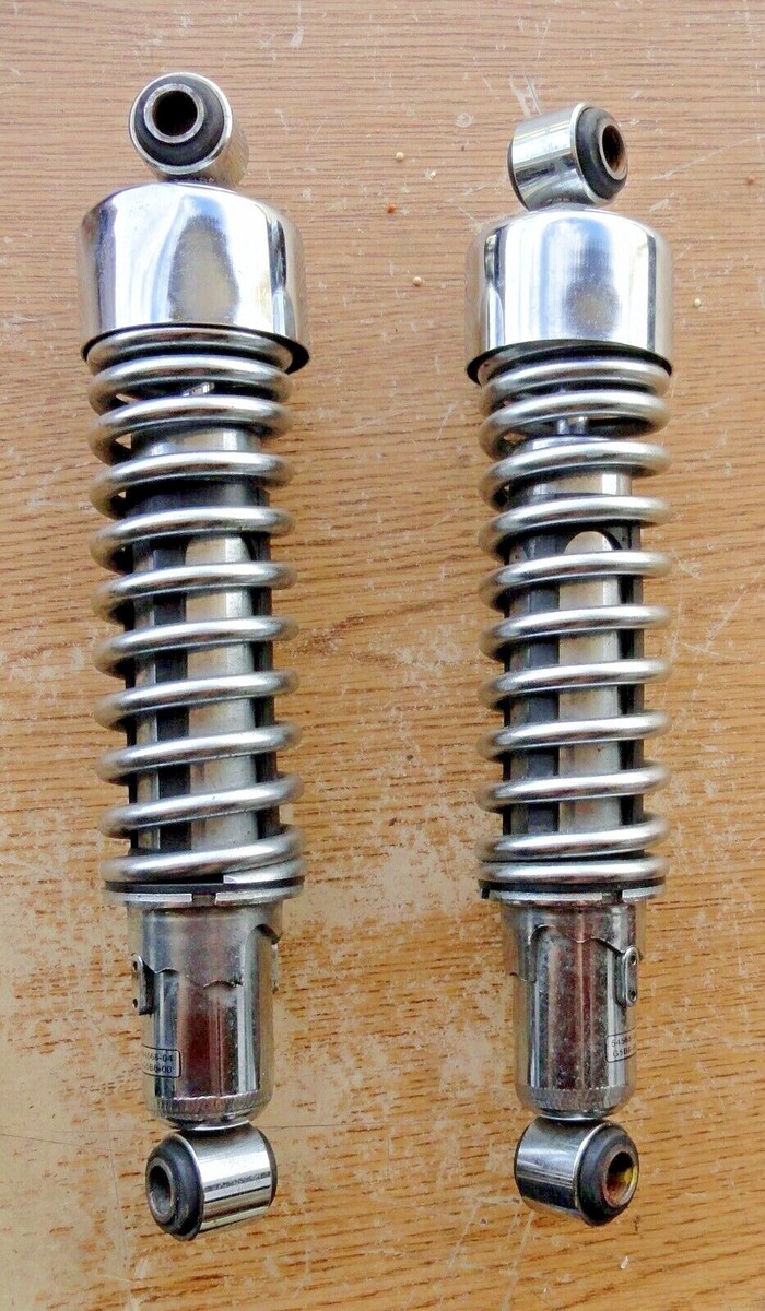Harley REAR SHOCK ABSORBERS CHROME 04-08 Sportster XL1200