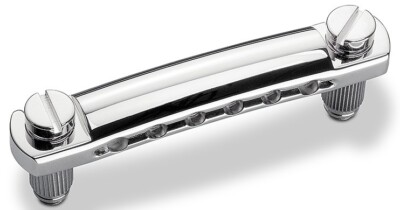 Schaller Stop Tailpiece Saitenhalter Chrome