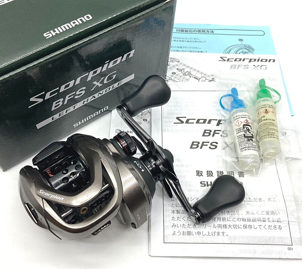 Shimano Reel 17 Scorpion BFS XG Left