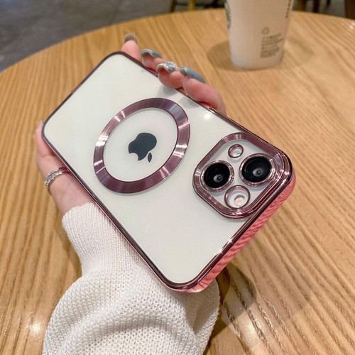 Coque pour iPhone 15 14 13 12 Pro Max housse antichoc magnétique sans fil Magsafe - Photo 5 sur 21