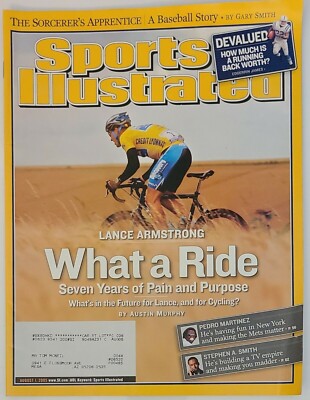 August 1, 2005 Lance Armstrong Cycling Sports Illustrated