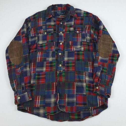 Vintage Polo Ralph Lauren Woodsman Workshirt Patc… - image 1