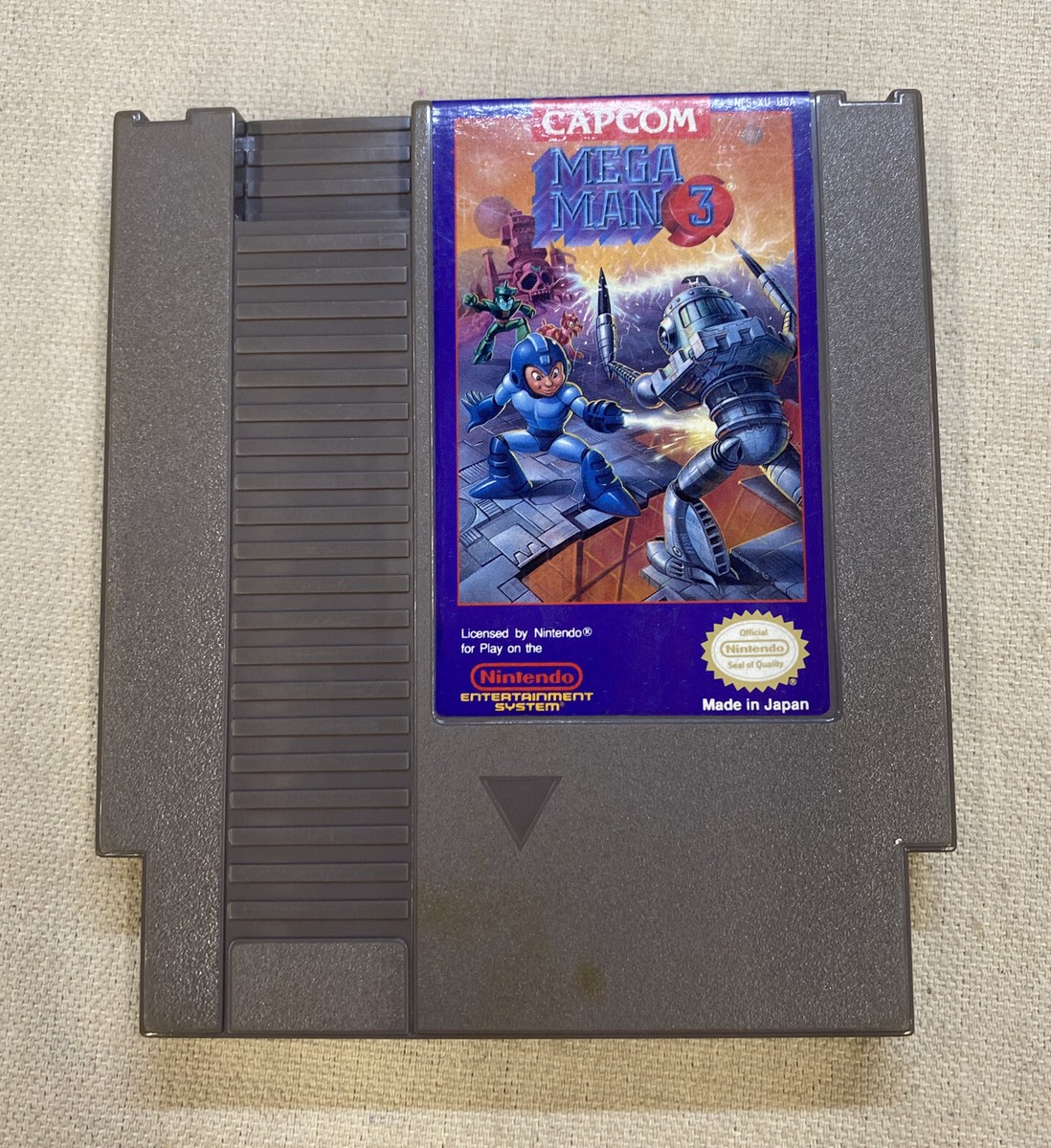 Mega Man 3 (NES Nintendo Entertainment System, 1990) TESTED