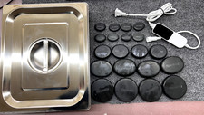Hot Stones for Massage, Temperature Control 86-167 F, 20PCS Electric Massage