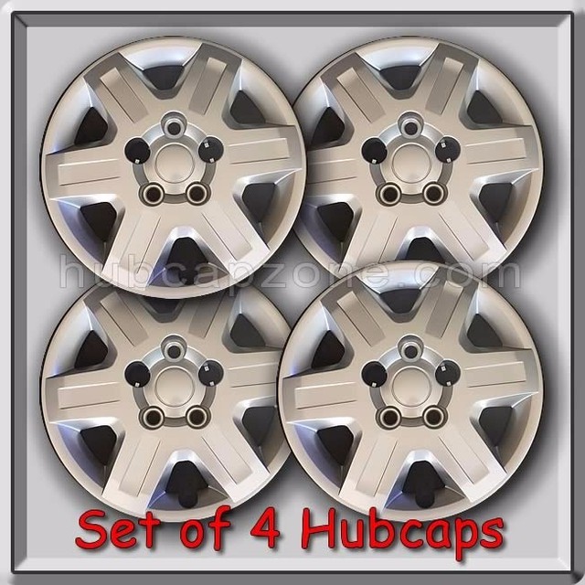 Set of 4 20082013 16" Dodge Grand Caravan Silver Bolt On Hubcaps