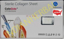 DENTAL COLO GIDE STERILE COLLAGEN SHEET GTR MEMBRANE 10 X 15 mm