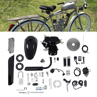 PK80 Full Set 80cc Bike Bicycle Motorized Stroke Gasoline Motor Engine  Kit Set