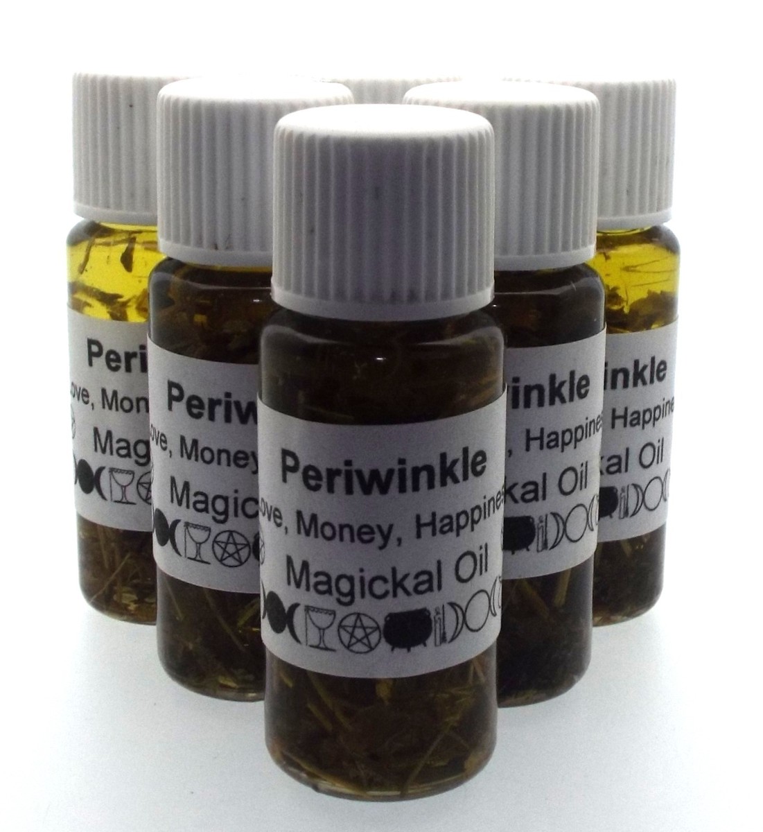 Periwinkle Herbal Infused Botanical Incense Oil Love Money Happiness | eBay