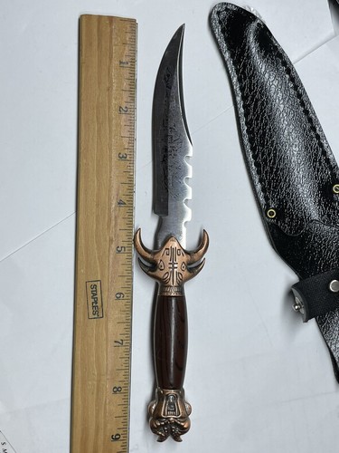 Vintage Hunting Knife Box Marked At No 1421 Mm Knife - Picture 8 of 8