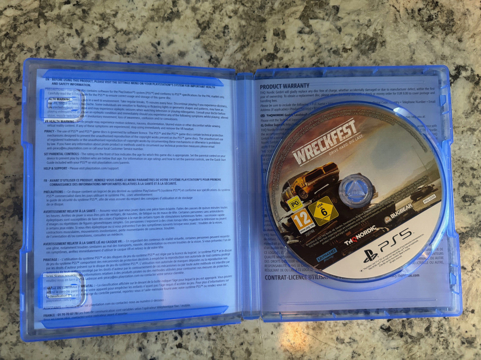 Wreckfest PS5 Brand New Factory Sealed PlayStation 5 Car Racing