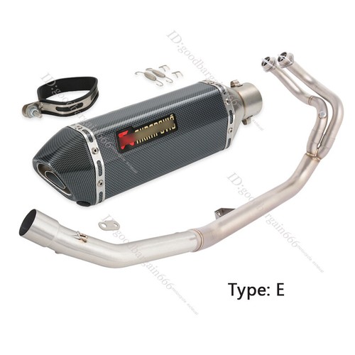 Para Yamaha Tenere 700 XTZ07 2019-2025 Sistema de escape completo Cabezal Silenciador Punta - Imagen 10 de 14
