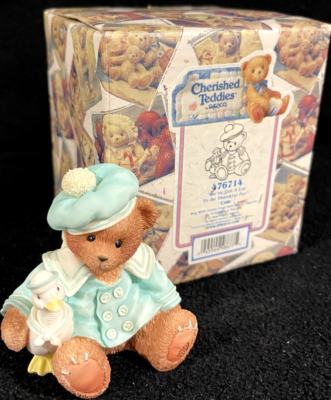 Cherished Teddies 847860 King Henry レア Ultra Very RARE Cherished Teddies 104858 Boy Bear in Chair