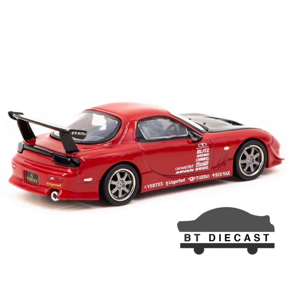 デェマカード 予約 T64G-075-GY Tarmac Works 1/64 マツダ Mazda RX-7