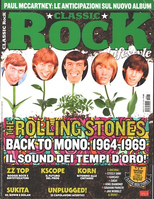Rivista Classic Rock n. 47 - Ottobre 2016. In copertina: The Rolling Stones