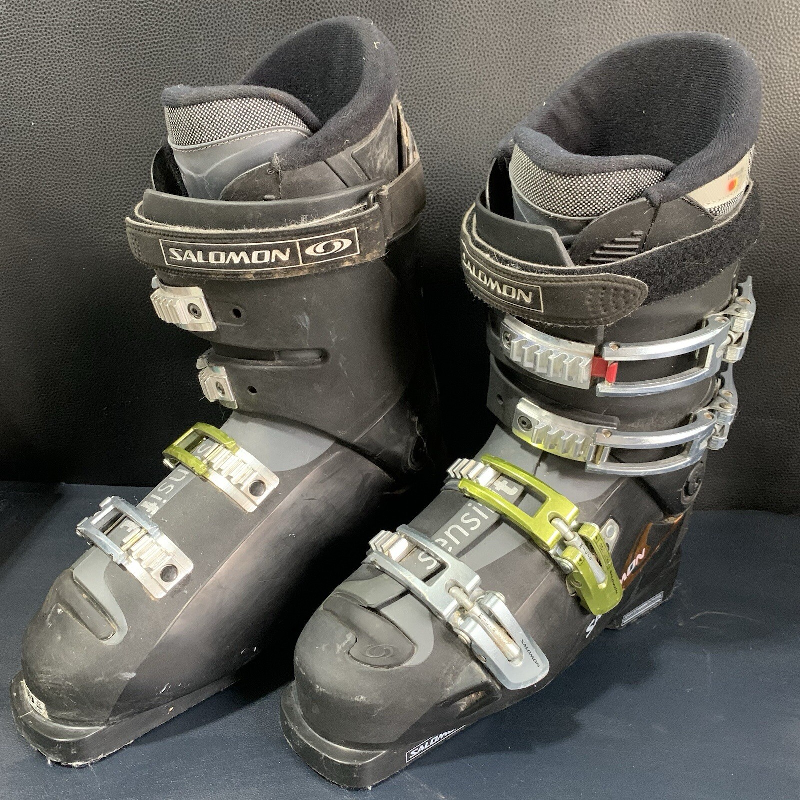 Stivali da sci Salomon X Wave 6.0 Flex 80 Sensi Fit fibbia 3D uomo taglia 8 5