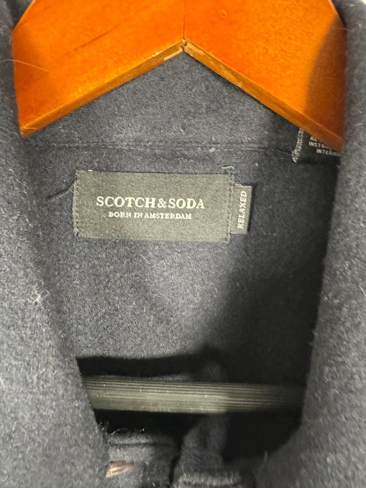 Мужская юбка Scotch & Soda темно-синяя шерстяная смесь - размер M - Изображение 3 из 3
