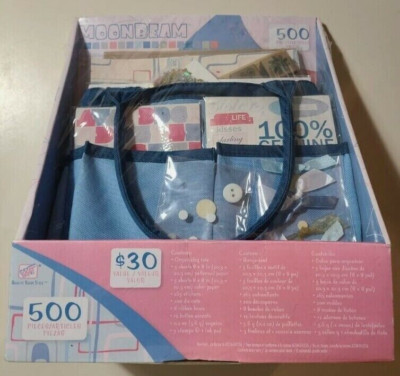 Westrim Moonbeam Scrapbooking Tote Kit 500 Pieces NEW