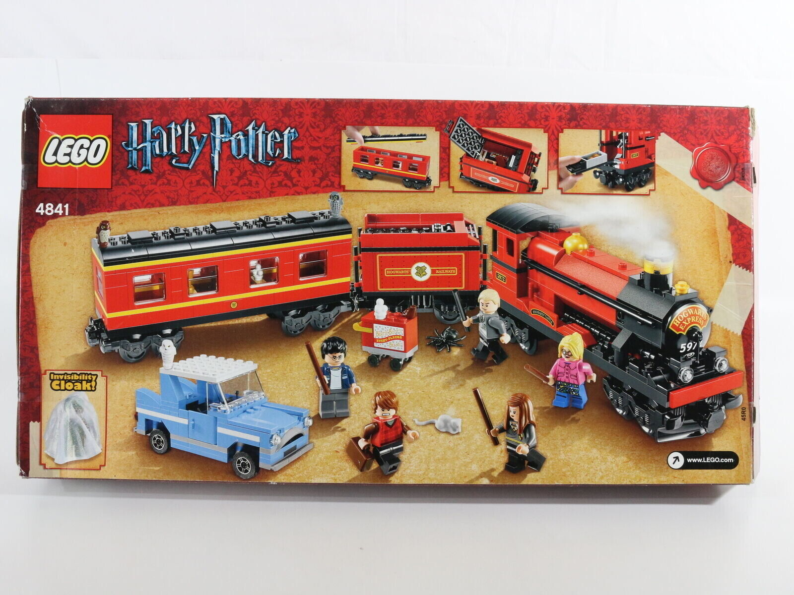 Lego Harry Potter Hogwarts Express Train Mostly Built 4841 + Box Instructions