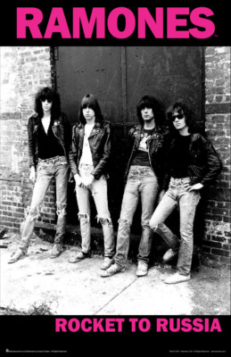 Ramones The Rocket to Russia Music Mini Poster- 11'' x 17''