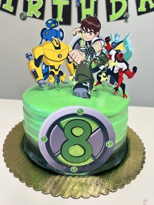 Ben 10 Birthday Cake Topper Set ~ BRAND NEW ~ Ben Ten