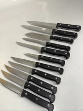 Lot Of  11 JA Henckels Ever Sharp Pro Knives