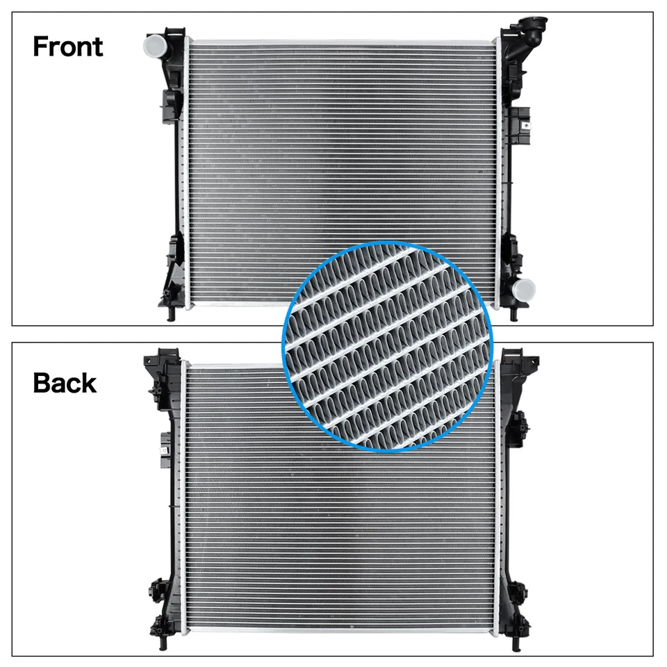 Radiator For 2008-2020 Dodge Grand Caravan 2008-2016 Chrysler Town & Country - Image 2 of 4