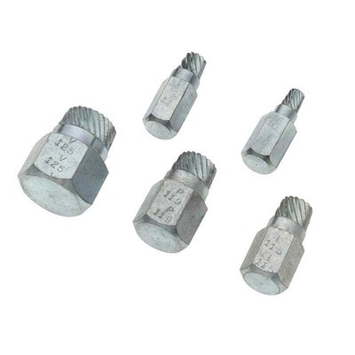 Superior Tool 5250 0 Bolt Extractor Kit, Steel