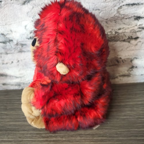 Sweetheart Stuffed Gorilla Red Sasquatch Our First Valentine Red Love Plush - Picture 4 of 10
