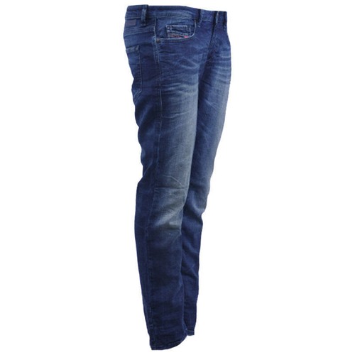DIESEL RIZZO NE 0601L Womens Jeans Regular Fit Sweat Jogg Denim Blue Trousers - Picture 7 of 7