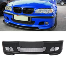 Front Bumper Fit M-Tech Style For BMW E46 323i 325i 328i 330i 1999-2006 4D