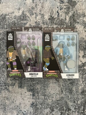 Loyal Subjects BST AXN Street Style TMNT's Bundle of 2