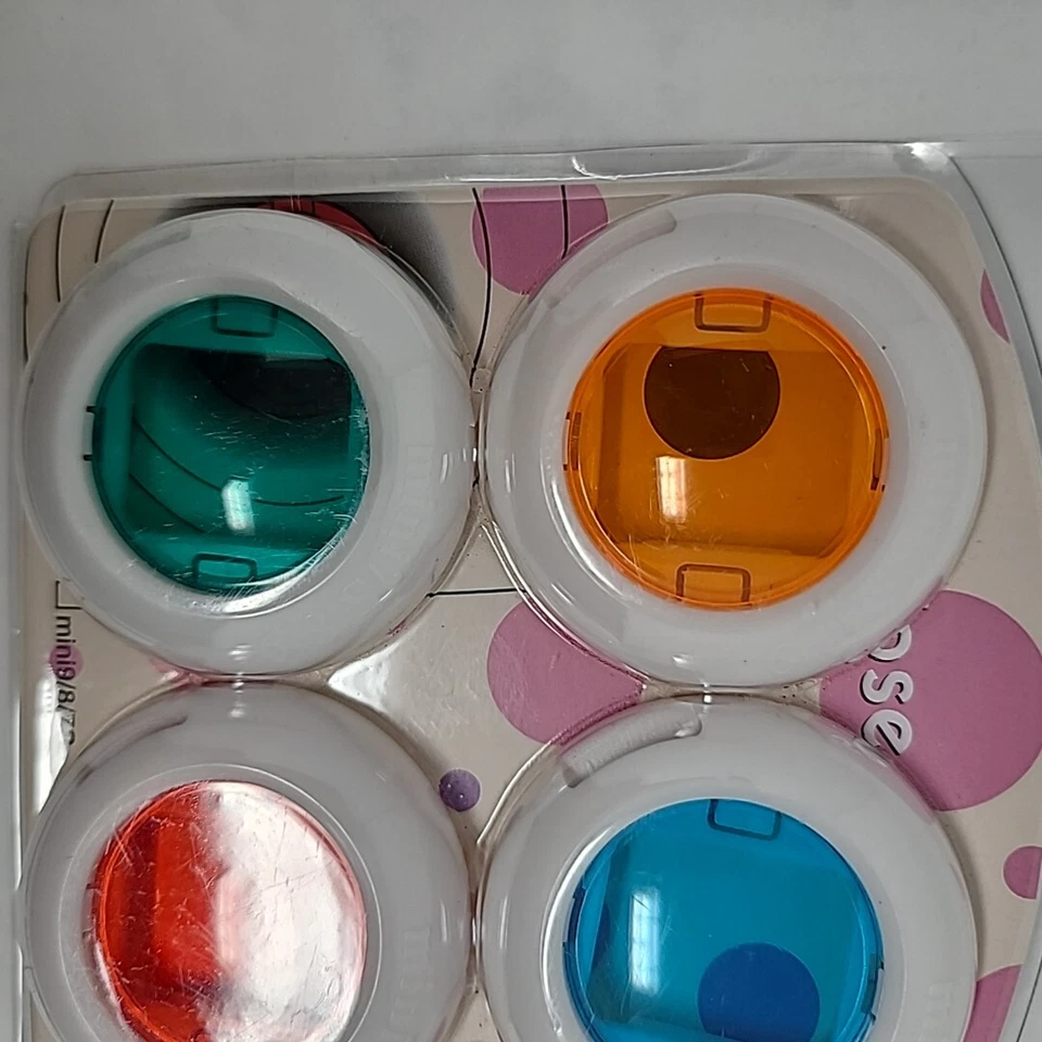 Fujifilm Colored Close-Up Lens Filters For Instax Mini Camera 4 Pk Fits 9 8 7S - Image 3 of 4