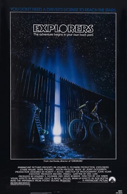 Explorers movie poster print : 11'' x 17'' : Ethan Hawke, River Phoenix
