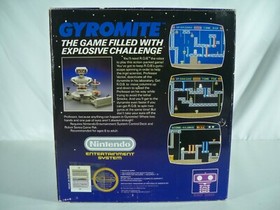 K24i579101 GYROMITE W/ BOX CIB 100% COMPLETE 1985 NES NINTENDO ORIGINAL VINTAGE