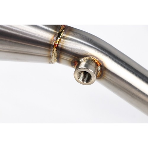EXHAUST FULL SYSTEM STAINLESS RACHING SILVER FIT FOR HONDA CRF300L 2020-2025 - Picture 8 of 11