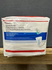 Cardinal Health ~ Guards for Men Pads Extra Heavy Absorbency ~ 14 Pads Per Pack