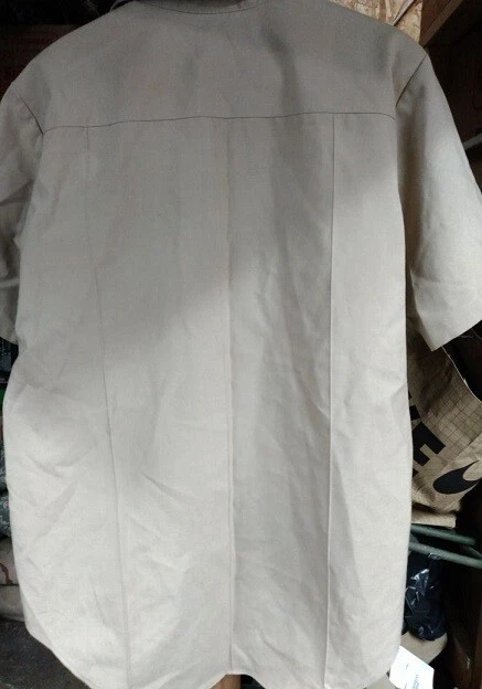 Рубашка хаки морской пехоты США USMC короткий рукав мужская - Изображение 3 из 4