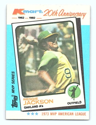1973 Topps #255 Reggie Jackson