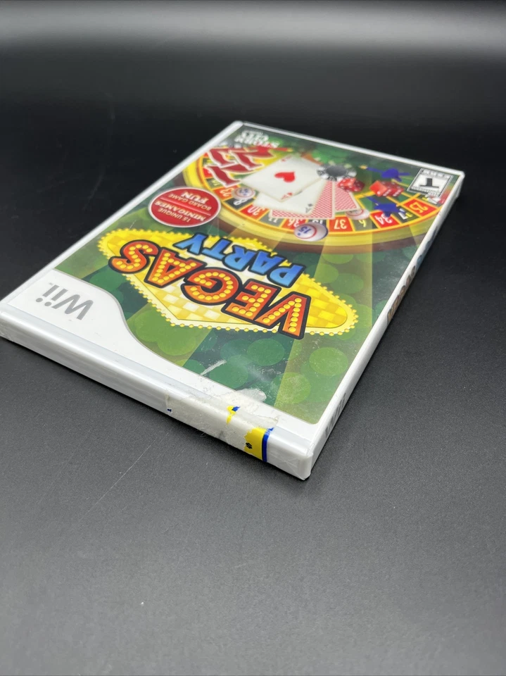 Vegas Party (Nintendo Wii, 2009) Brand New and Sealed - Image 2 of 3