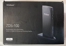 Zettaguard Universal Multimedia Docking Station USB 3.0 Dual Video with DVI/HDMI