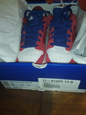 super man nike dunks